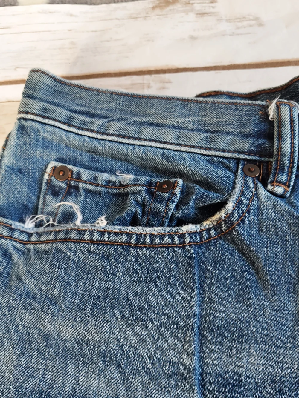 Men's Banana Republic Straight Leg Denim Jeans 38x32